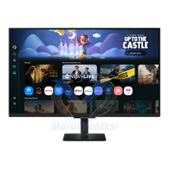 SAMSUNG Moniteur Smart SMART SERIE 5 32'' 16:9 / 60Hz / FHD / Borderless 12M LS32FM500EUXEN